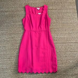 J Crew Scalloped Dress